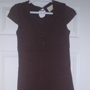 Knitted knee high dress